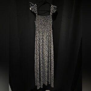 Floral Print Maxi Dress